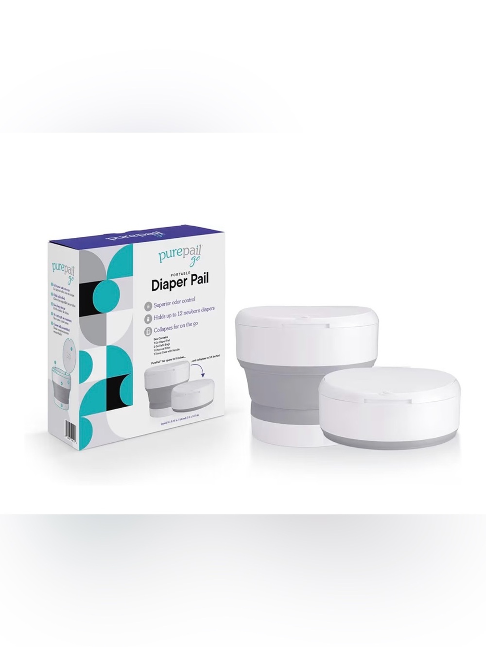 PurePail Portable Diaper Pail